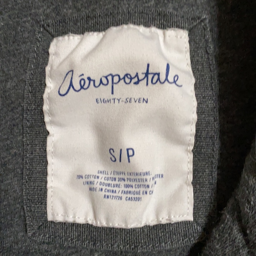 AEROPOSTALE gray blazer SP - Picture 2 of 4